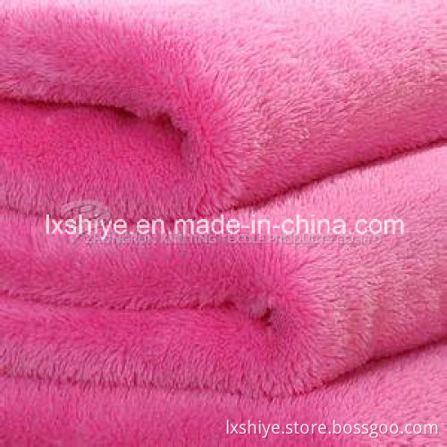 100% Polyester Coral Fleece Plaid